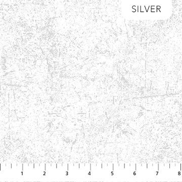 Glisten in Wintry (Silver) by Patrick Loose Fabrics