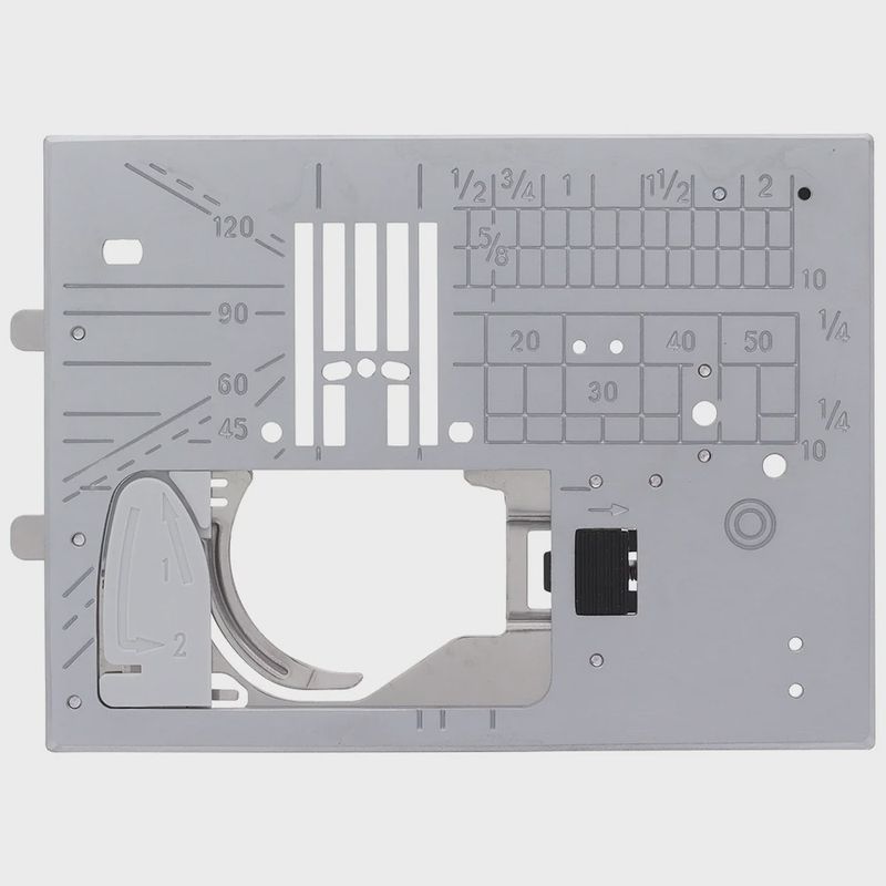 Janome Straight Stitch Needle Plate for Continental Series (867802001)