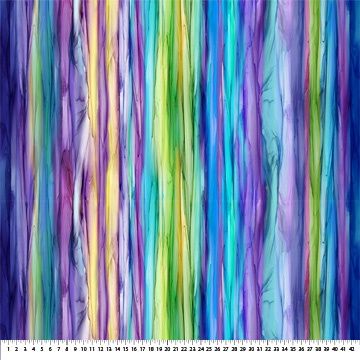 Infatuation Ombre Strip in Purple Multi by Deborah Edwards and Melanie Samra