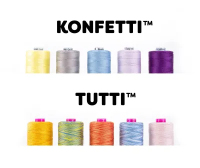 Konfetti &amp; Tutti Cotton 50wt by Wonderfil