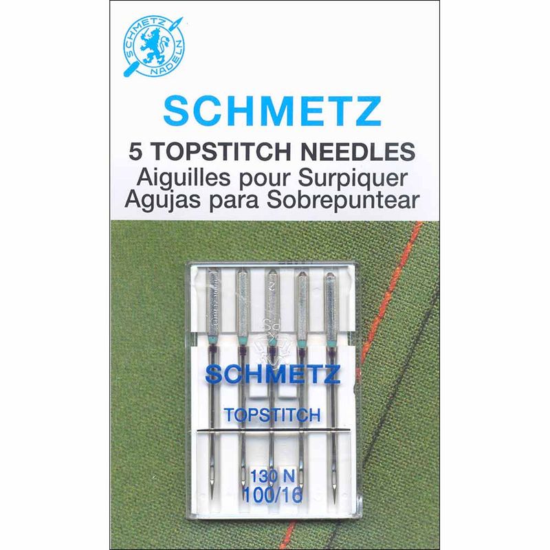 Schmetz Top Stitch Needle 130N - Sz 90/16