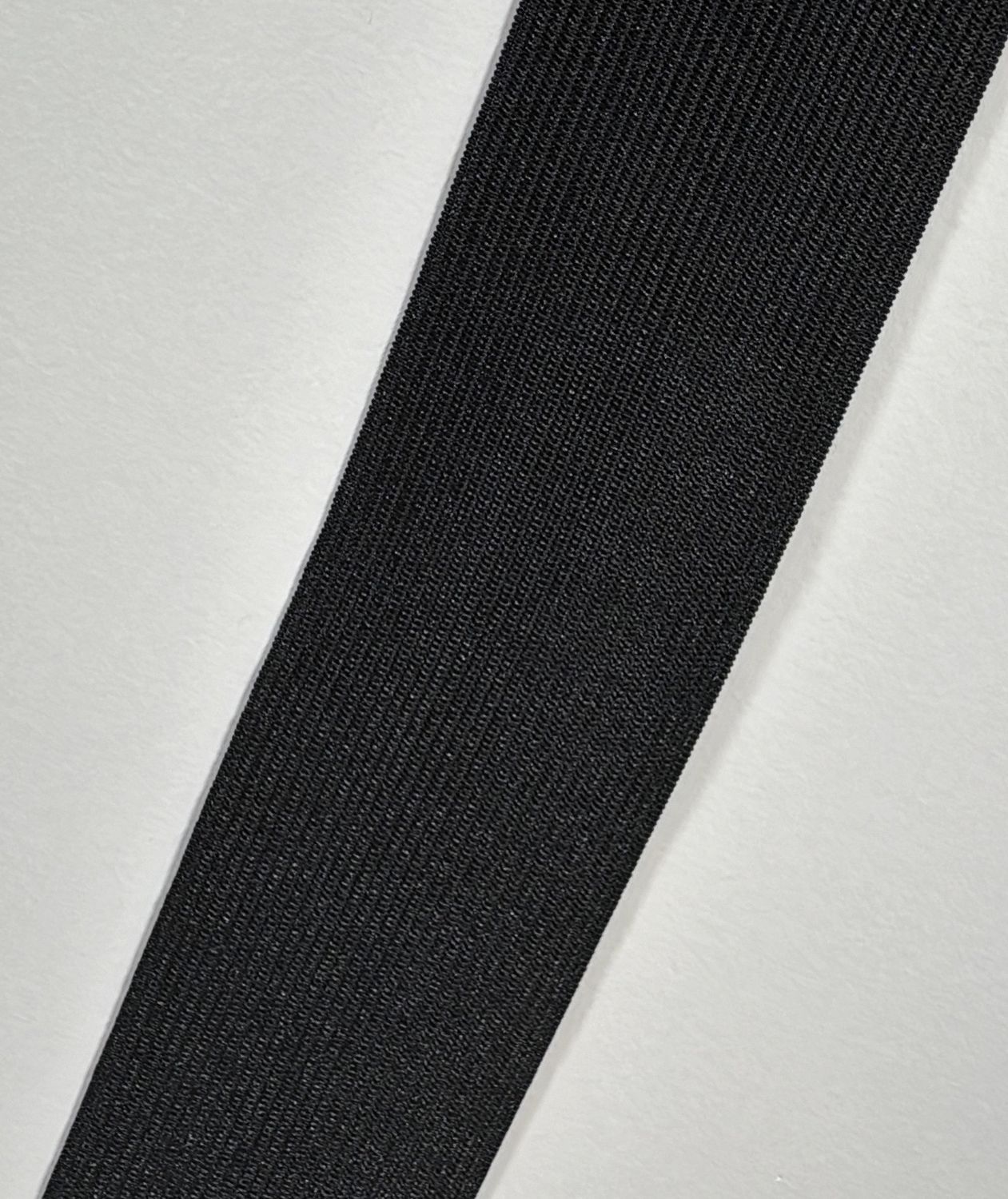 Unique Belting Elastic by the Metre - 2” (50mm), Colour: Black