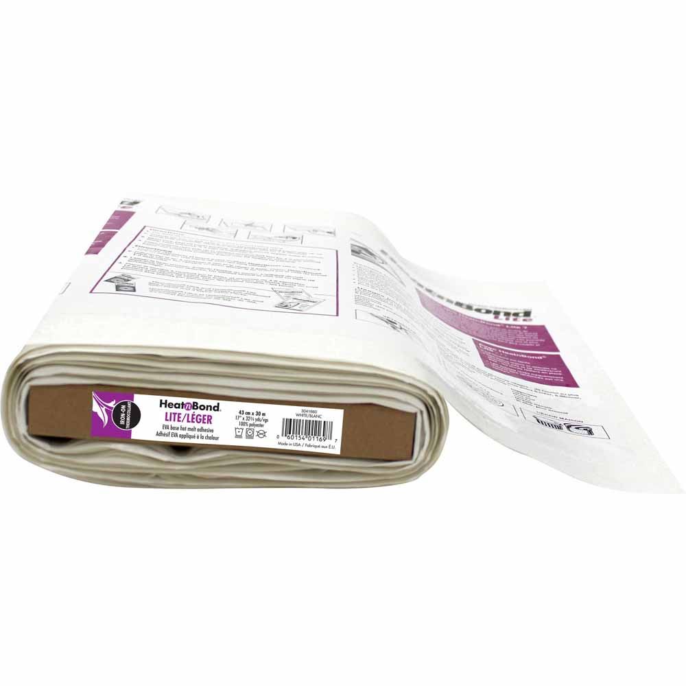 HeatnBond Lite Iron-On Adhesive - 43cm (17") Wide