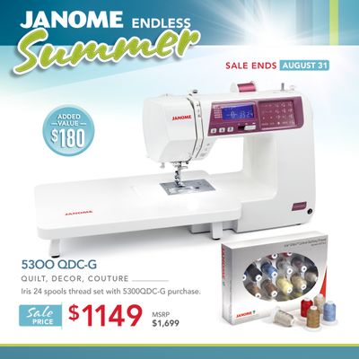 Janome 5300QDC-G