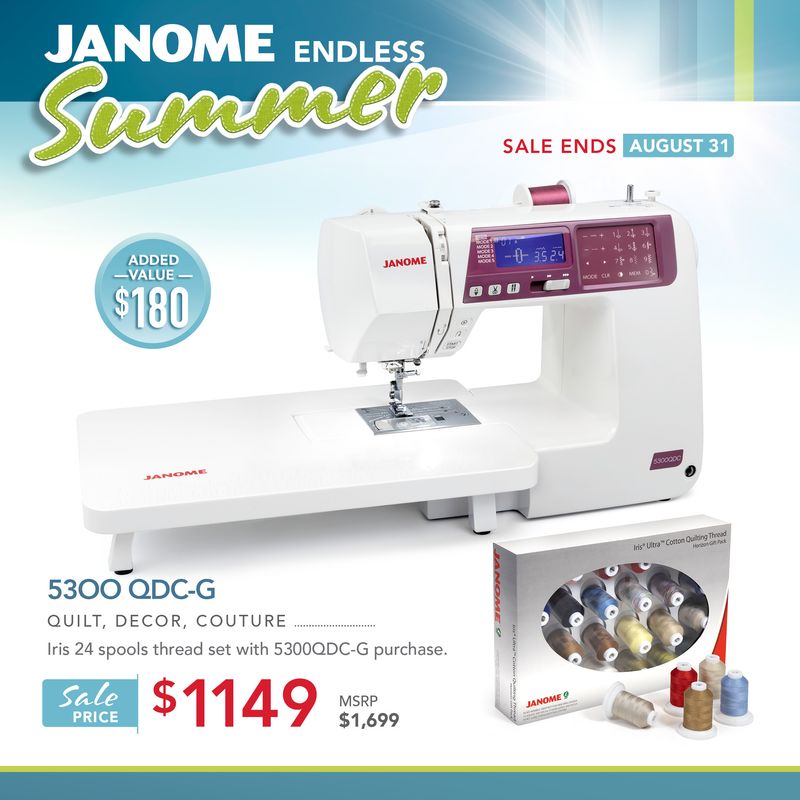 Janome 5300QDC-G