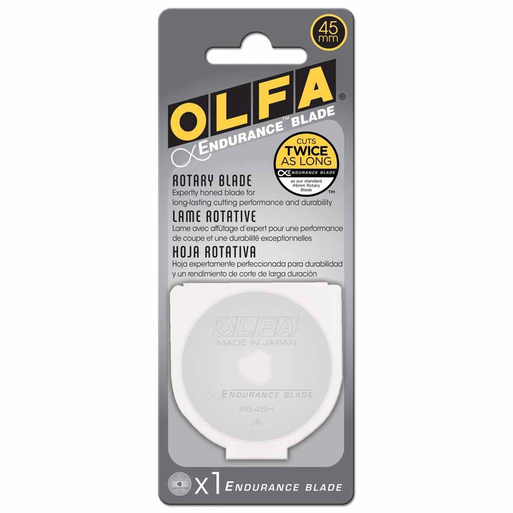 OLFA RB45H Endurance Rotary Blade 45mm, Package: 1pc