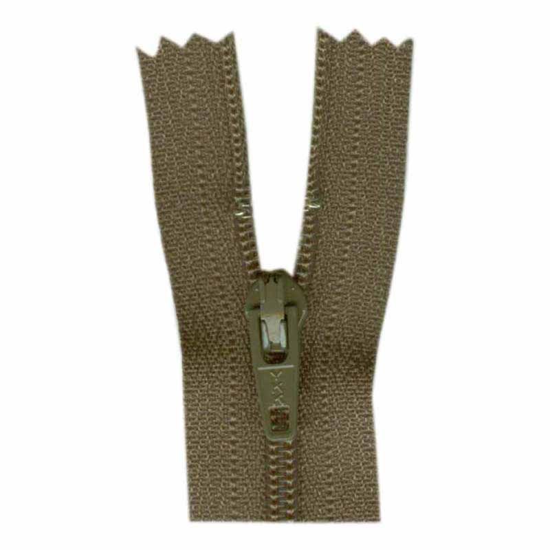 COSTUMAKERS General Purpose Closed End Zipper 55cm (22″), Colour: Taupe