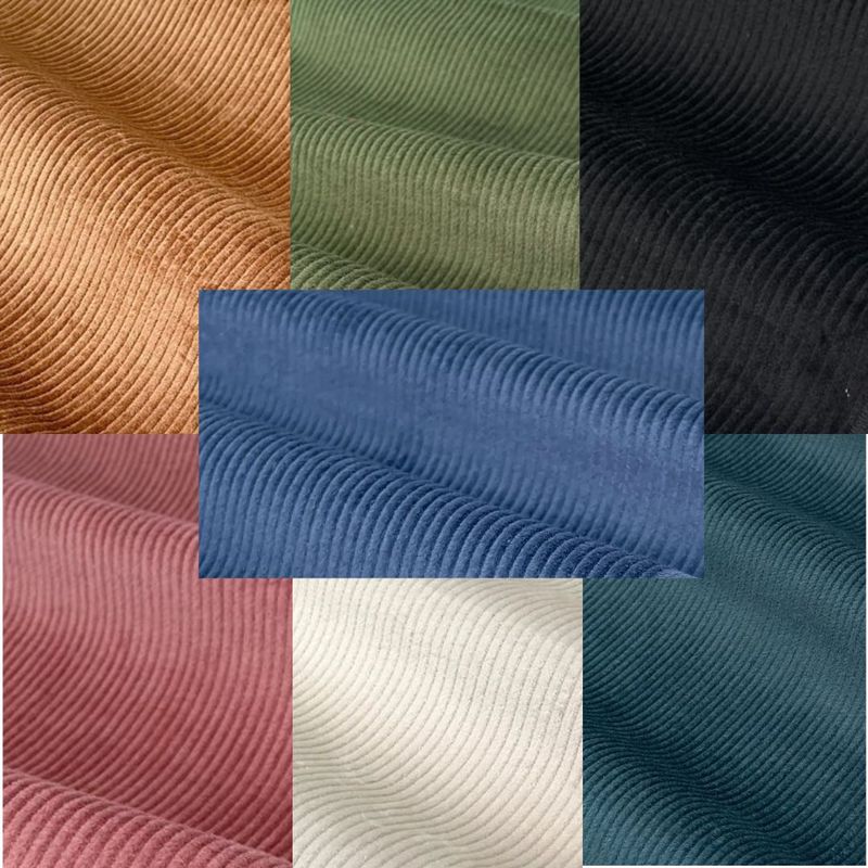 8 Wale Stretch Corduroy - Assorted Colours