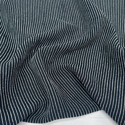 Bella Twisted Linen/Rayon Vertical Stripe