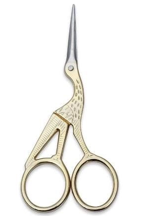 Stork Needlework Scissors - 4.5" (12cm)