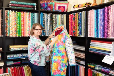 Copenhagen Quilted Coat - Mattie Size - Digital Quilting Pattern