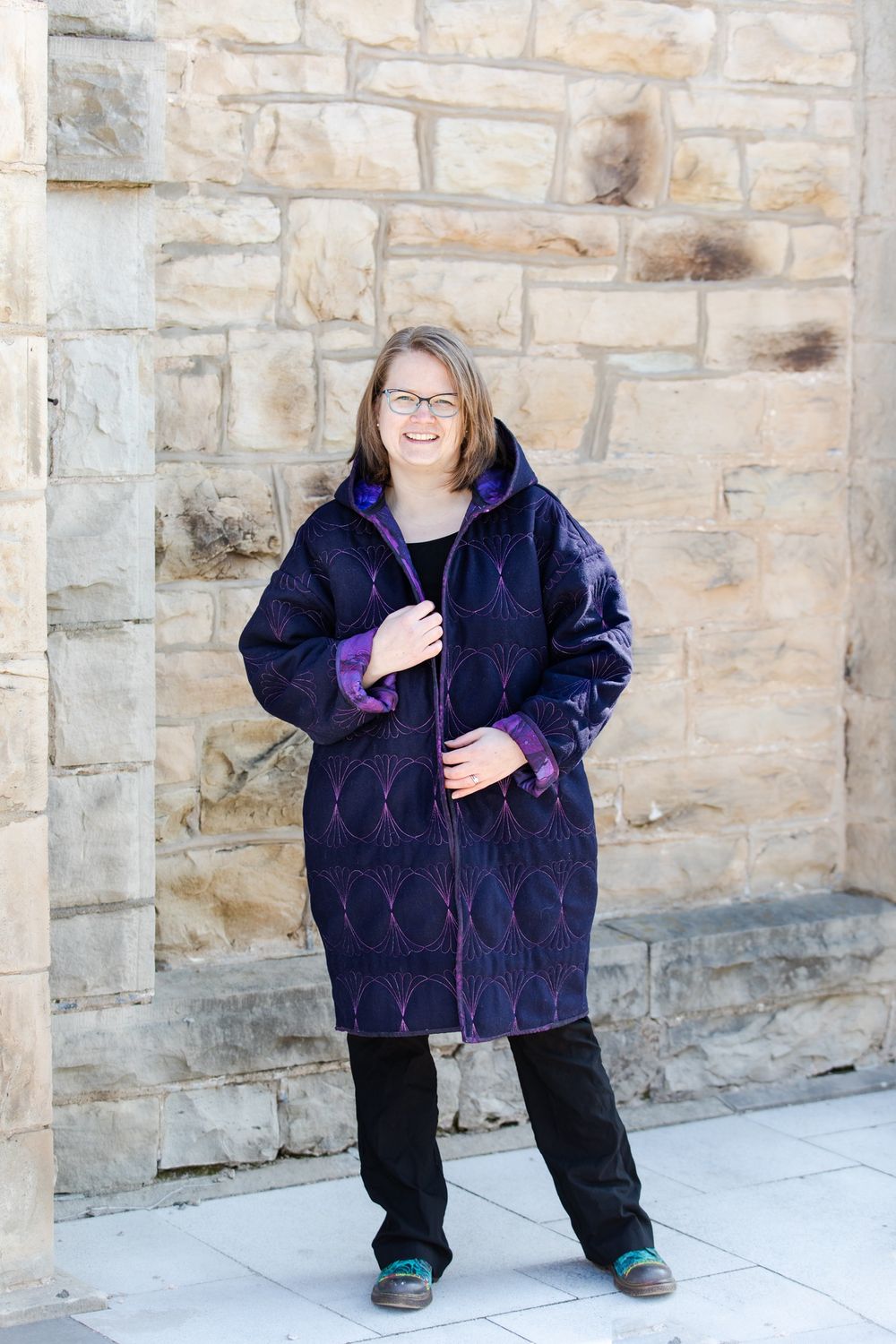 Copenhagen Quilted Coat - Rory Size - Digital Quilting Pattern