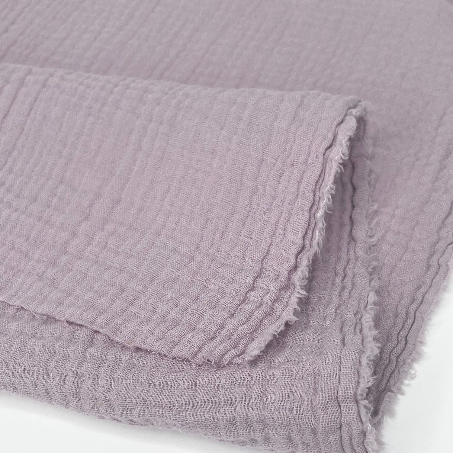 Zola Organic Cotton Double Gauze, Colour: Lilac *get it while you can