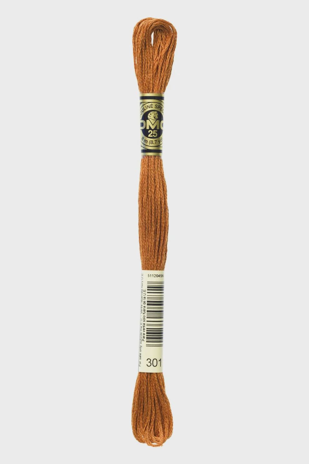 301 Metallic Squirrel DMC #117 6 Strand Embroidery Floss - 8m