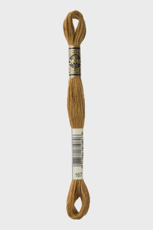 167 Praline DMC #117 6 Strand Embroidery Floss - 8m