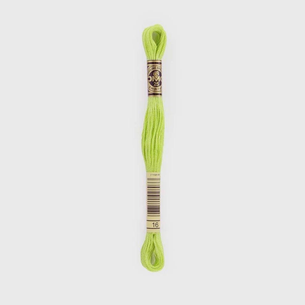 16 Sprout DMC #117 6 Strand Embroidery Floss - 8m
