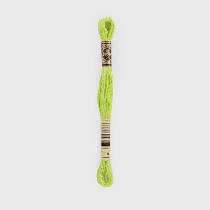 16 Sprout DMC #117 6 Strand Embroidery Floss - 8m