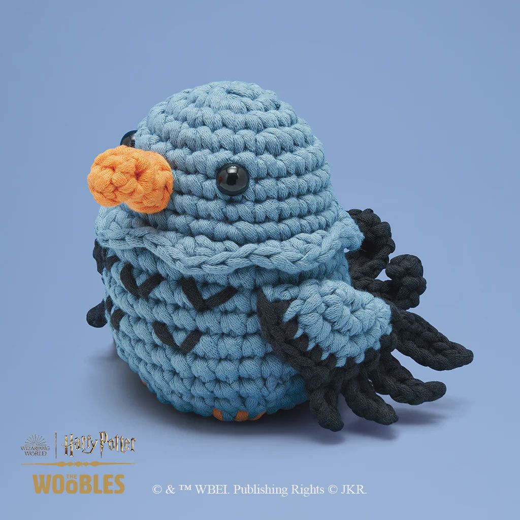 The Woobles Ravenclaw™ Raven Crochet Kit