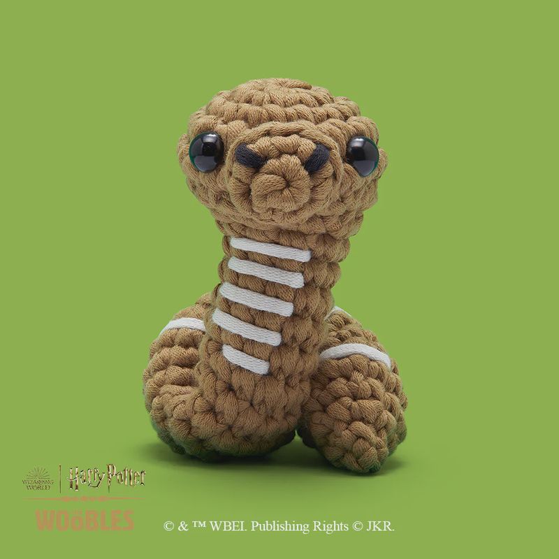 The Woobles Slytherin™ Serpent Crochet Kit