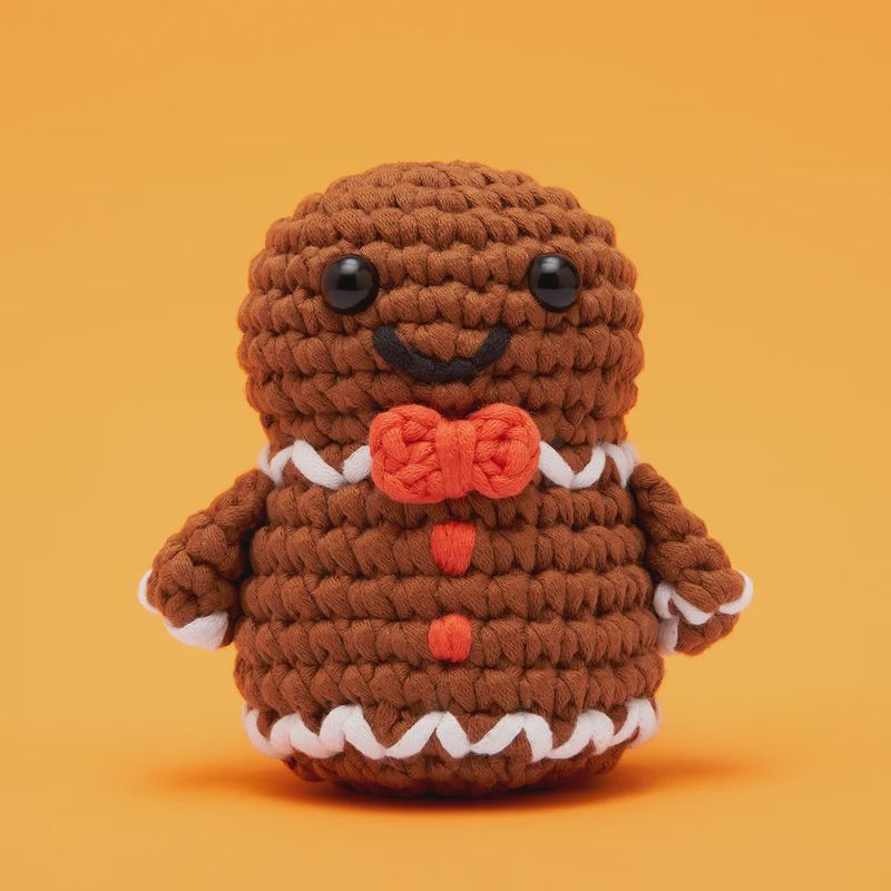 The Woobles Ted the Gingerbread Man Crochet Kit