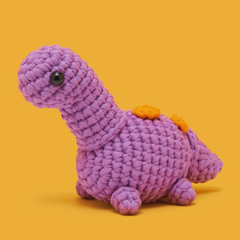 The Woobles Wally the Brachiosaurus Crochet Kit