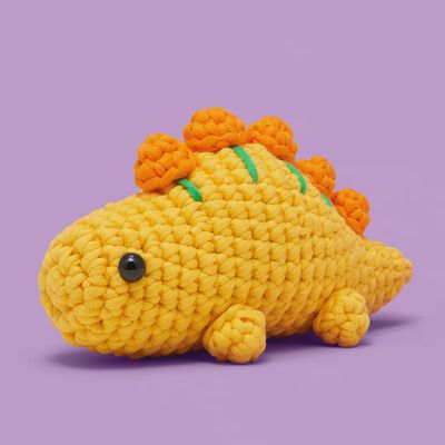The Woobles Phoebe the Stegosaurus Crochet Kit