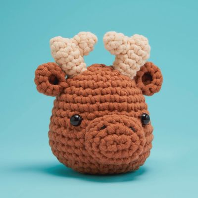 The Woobles Roosevelt the Moose Crochet Kit