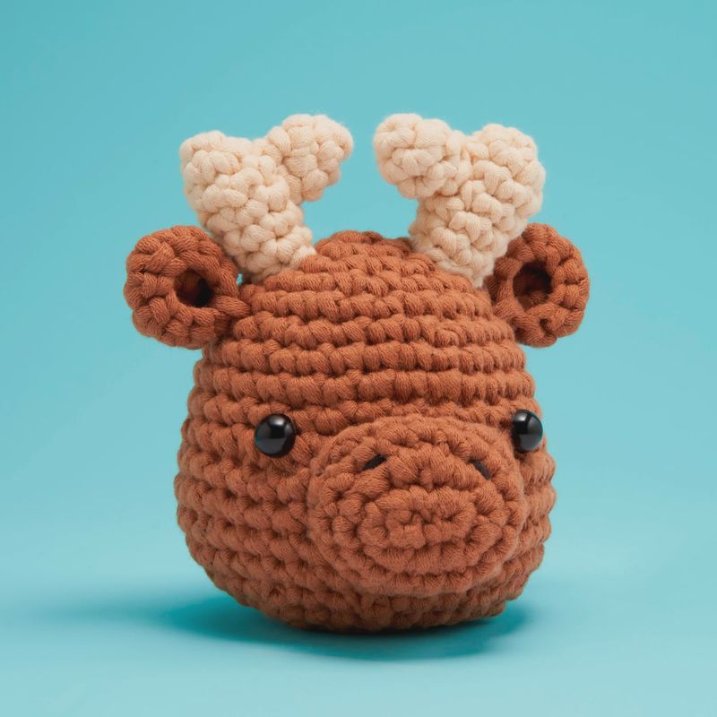 The Woobles Roosevelt the Moose Crochet Kit