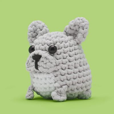 The Woobles Hugo the French Bulldog Crochet Kit