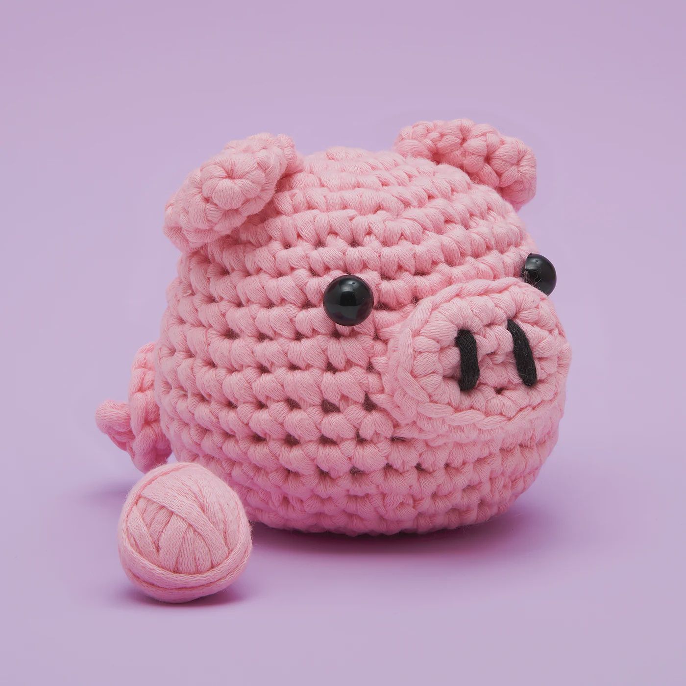 The Woobles Bacon the Pig Crochet Kit