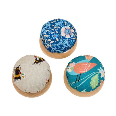 SEW TASTY Wooden Base Pincushion - 1 pc