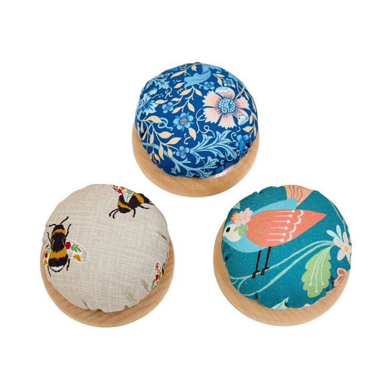 SEW TASTY Wooden Base Pincushion - 1 pc