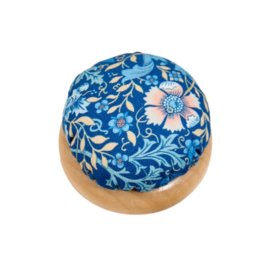SEW TASTY Wooden Base Pincushion - 1 pc, Style: Midnight Garden