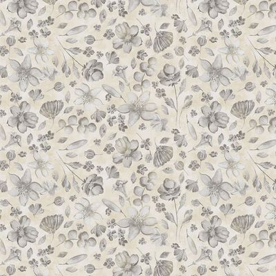 Night Whispers Floral in Light Taupe by Lexi Grenzer for Clothworks Y4673-61