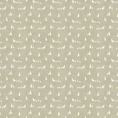 Tiny Waddles Ducklings in Green by Jessica Yon Lo for FIGO Fabrics