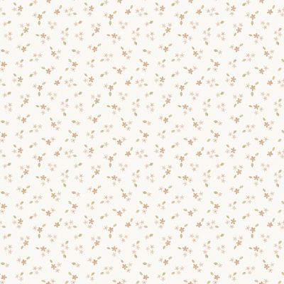 Tiny Waddles Floral in Cream by Jessica Yon Lo for FIGO Fabrics