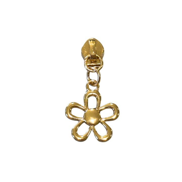 Flower Zipper Pull #5