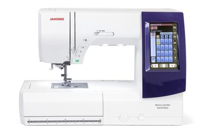 Janome Memory Craft 9850 SE | National Embroidery Month Deal