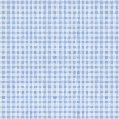 Spring Cheer Gingham in Denim by Heatherlee Chan for Clothworks