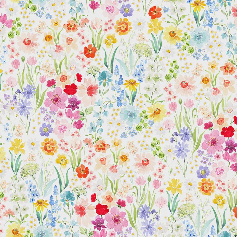 Spring Cheer Garden in Multi by Heatherlee Chan for Clothworks