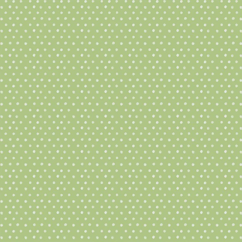 Spring Cheer Dots in Olive by Heatherlee Chan for Clothworks