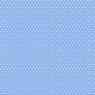 Spring Cheer Dots in Denim by Heatherlee Chan for Clothworks
