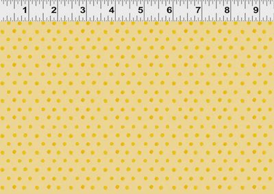 Spring Cheer Dots in Yellow by Heatherlee Chan for Clothworks