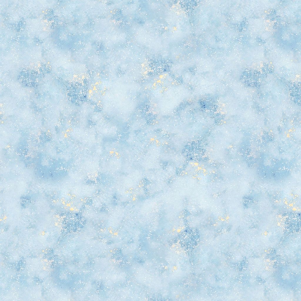 Naturescape Digital Splatter in Light Sky by Liz St. Andre for Clothworks