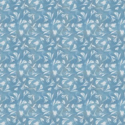 Naturescape Alstroemeria in Sky by Liz St. Andre for Clothworks