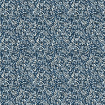 Farmhouse Sampler Paisley in Navy by Deborah Edwards for Northcott