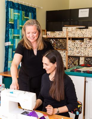 Quilting with Catherine