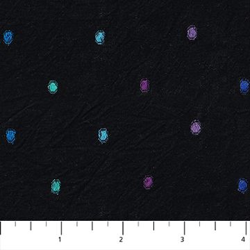 Intervals Large Dots in Black by Ghazal Razavi for Figo W91099-99