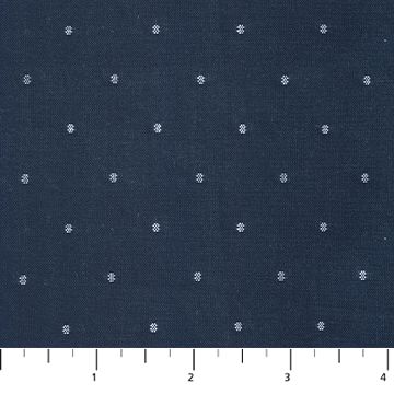 Intervals Small Dots in Navy by Ghazal Razavi for Figo W91102-49