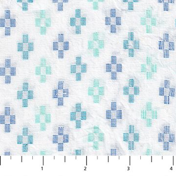 Intervals Floral in Sea Glass by Ghazal Razavi for Figo W91103-40